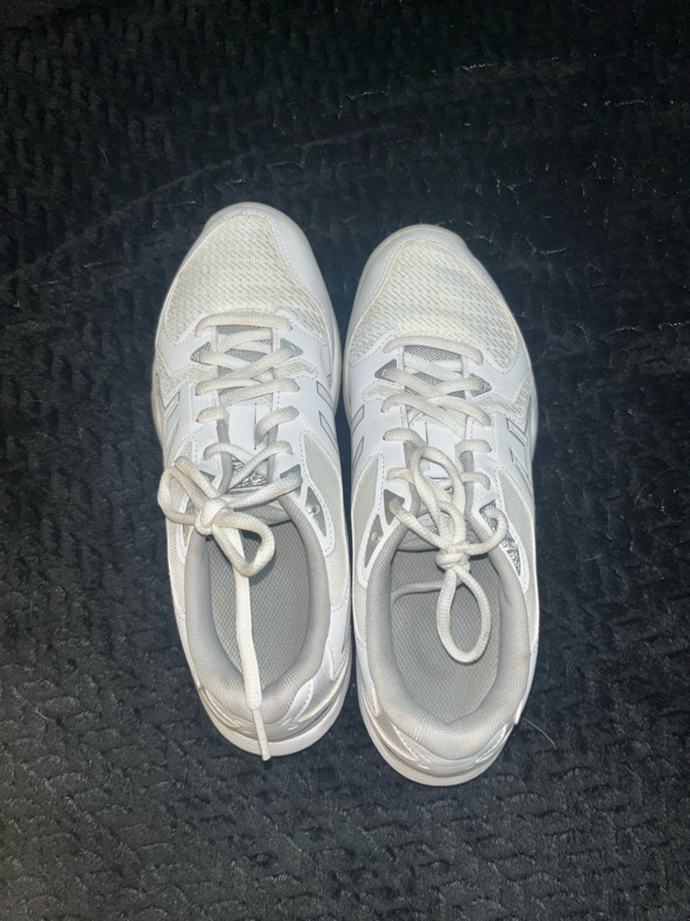 Asics White Athletic Shoes